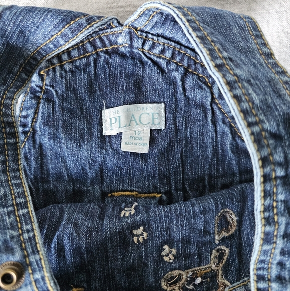 The Children's Place | 3-Piece Overalls, Shirt and Sweater Set - Picture 13 of 13